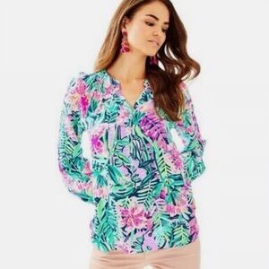 Lilly Pulitzer Silk Elsa Size Small
